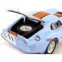 Cochesdemetal.es 1965 Shelby Cobra Daytona Coupé Gulf Azul-Naranja 1:18 Lucky Diecast 92408