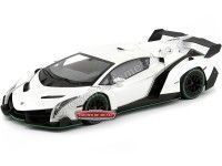 2014 Lamborghini Veneno LP750-4 Blanco/Verde 1:18 Kyosho 09501WG