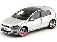 2014 Volkswagen Golf VII 5 puertas Silver-blue Metallic 1:18 Dealer Edition 5G4099302B7W