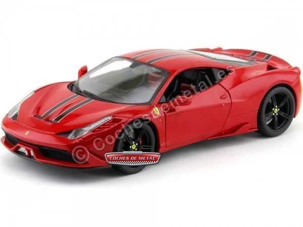 Cochesdemetal.es 2013 Ferrari 458 Speciale Rojo 1:18 Bburago Signature Series 16903