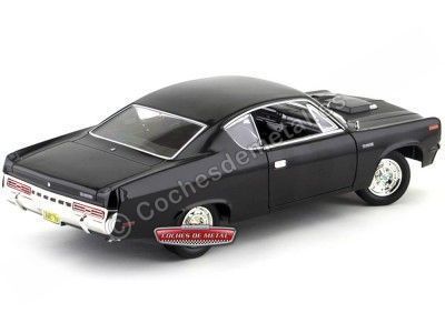 Cochesdemetal.es 1970 AMC Rebel Machine Negro Metalizado 1:18 Lucky Diecast 92778 2