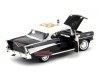 Cochesdemetal.es 1957 Chevrolet Bel Air Hard Top Police Car 1:18 Lucky Diecast 92107