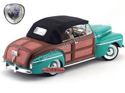 1946 Ford Sportsman Convertible Super Deluxe Green-Woody 1:18 Lucky Diecast 20048 Cochesdemetal.es 2