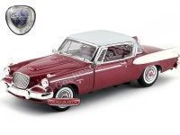 1958 Studebaker Golden Hawk Claret/White 1:18 Road Signature 20018BU