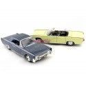 Cochesdemetal.es 1961 Lincoln Continental Blue 1:18 Lucky Diecast 20088