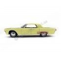 Cochesdemetal.es 1961 Lincoln Continental Yellow 1:18 Lucky Diecast 20088