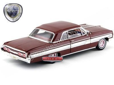 Cochesdemetal.es 1962 Oldsmobile Starfire Burgundy 1:18 Lucky Diecast 20208 2