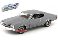 1970 Chevrolet Chevelle SS "Fast and Furious IV" Gris Mate 1:18 Greenlight Collectibles 12946