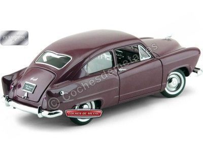 Cochesdemetal.es 1951 Kaiser Henry J. Dark Red 1:18 Sun Star 5101 2