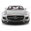 2010 Mercedes-Benz SLS AMG Gullwing Gris 1:18 Mondo Motors 50106 Cochesdemetal 3 - Coches de Metal 