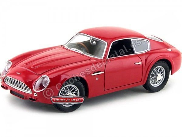 Cochesdemetal.es 1961 Aston Martin DB4 GT Zagaro Rojo Yat Ming 92729R