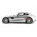 Cochesdemetal.es 2015 Mercedes-Benz AMG GT C190 V8 Turbo Gris 1:18 Maisto Premiere 36204