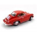 1961 Porsche 356B Coupe Rojo Bburago 12026 Cochesdemetal 2 - Coches de Metal 