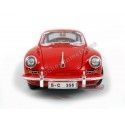 1961 Porsche 356B Coupe Rojo Bburago 12026 Cochesdemetal 3 - Coches de Metal 