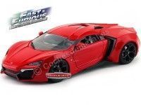 2014 Lykan HyperSport "Fast and Furious VII" Glossy Red 1:18 Jada Toys 64018