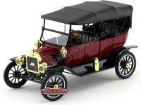 1915 Ford Model T Touring Rojo 1:18 Carruajes Motor City 88133