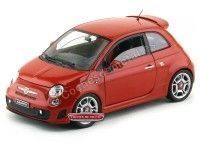 2011 Fiat Abarth Rojo Metalizado 1:18 Motor Max 79168