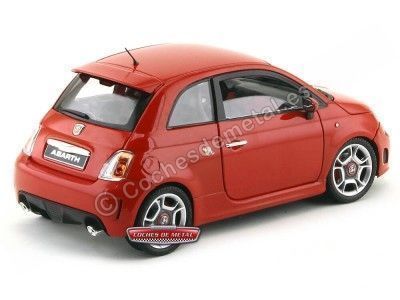 Cochesdemetal.es 2011 Fiat Abarth Rojo 1:18 Motor Max 79168 2