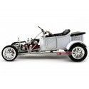 Cochesdemetal.es 1923 Ford Model T Bucket Blanco Metalizado 1:18 Lucky Diecast 92828