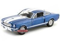 1966 Ford Mustang Shelby GT350 Azul 1:18 Shelby Collectibles 152