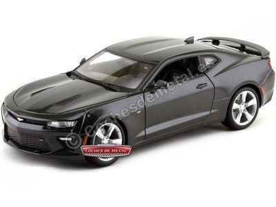 Cochesdemetal.es 2016 Chevrolet Camaro S Gris Pizarra 1:18 MAISTO 31689