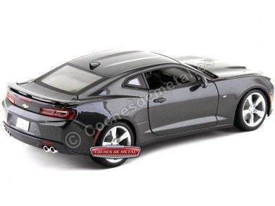 Cochesdemetal.es 2016 Chevrolet Camaro S Gris Pizarra 1:18 MAISTO 31689 2