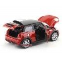 Cochesdemetal.es 2016 New Mini Cooper S Hatchback Review Red-Black 1:18 Welly 18050