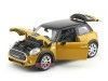 Cochesdemetal.es 2016 New Mini Cooper S Hatchback Review Naranja/Negro 1:18 Welly 18050