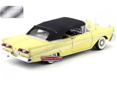 Cochesdemetal.es 1958 Ford Fairlane 500 Closed Convertible Sun Gold 1:18 Sun Star 5281 2