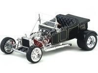 1923 Ford Model T Bucket Negro Metalizado 1:18 Road Signature 92828