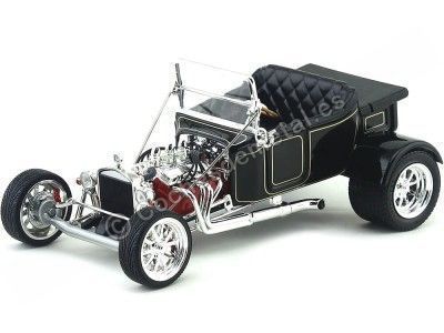 Cochesdemetal.es 1923 Ford Model T Bucket Negro Metalizado 1:18 Road Signature 92828