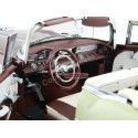 Cochesdemetal.es 1955 Pontiac Star Chief Open Convertible Persian Maroon 1:18 Sun Star 5056