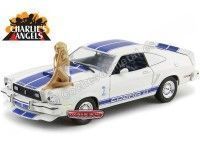 1976 Ford Mustang II Cobra II "Los Angeles de Charlie + Farrah Fawcett" 1:18 Greenlight 12880B