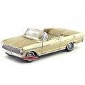 Cochesdemetal.es 1963 Chevrolet Nova Open Cabriolet Saddle Tan 1:18 Sun Star 3975