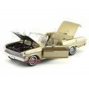 Cochesdemetal.es 1963 Chevrolet Nova Open Cabriolet Saddle Tan 1:18 Sun Star 3975