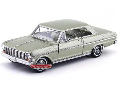 Cochesdemetal.es 1963 Chevrolet Nova Autumn Gold 1:18 Sun Star 3967