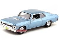 1971 Chevrolet Nova Coupe SS Metallic Blue 1:18 Maisto 31132