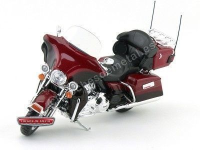 Cochesdemetal.es 2013 Harley-Davidson FLHTK Electra Glide Ultra Roja 1:12 Maisto 32323