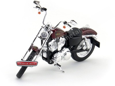 Cochesdemetal.es 2012 Harley-Davidson XL 1200V Seventy-Two Roja 1:12 Maisto 32320 HD04