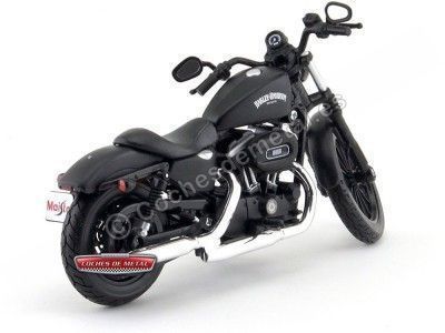 2014 Harley-Davidson Sportster Iron 883 Negra 1:12 Maisto 32326 HD06 Cochesdemetal.es 2