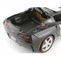 Cochesdemetal.es 2014 Chevrolet Corvette C7 Stingray Police Car Negro Mate 1:18 Maisto Premiere 36212