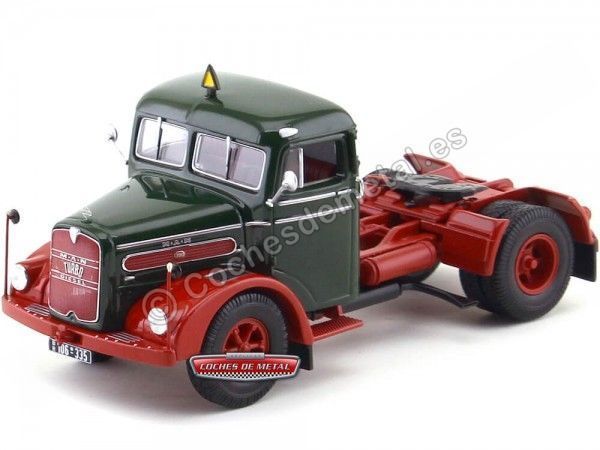 Cochesdemetal.es 1954 Cabeza Tractora MAN 750TL1S Verde-Rojo Minichamps 439070090 1:43