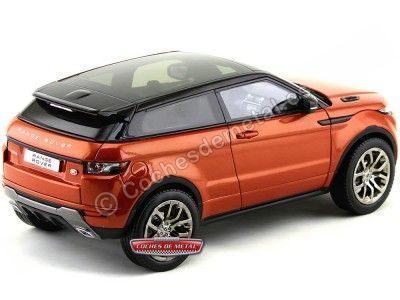 Cochesdemetal.es 2012 Land Rover Range Rover Evoque Naranja-Negro 1:18 GT Autos 11003 2