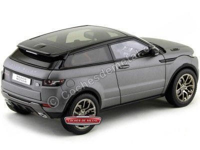 2012 Land Rover Range Rover Evoque Gris-Negro 1:18 GT Autos 11003 Cochesdemetal.es 2