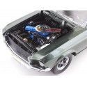 Cochesdemetal.es 1968 Ford Mustang GT Fastback "BULLITT" + Figura Steve McQueen 1:18 Greenlight 12938