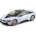 Cochesdemetal.es 2014 BMW i8 eDrive Ionic Silver 1:18 Paragon Models 97081