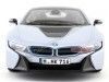 Cochesdemetal.es 2014 BMW i8 eDrive Ionic Silver 1:18 Paragon Models 97081