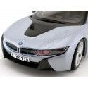 Cochesdemetal.es 2014 BMW i8 eDrive Ionic Silver 1:18 Paragon Models 97081