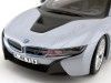 Cochesdemetal.es 2014 BMW i8 eDrive Ionic Silver 1:18 Paragon Models 97081