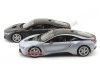 Cochesdemetal.es 2014 BMW i8 eDrive Ionic Silver 1:18 Paragon Models 97081